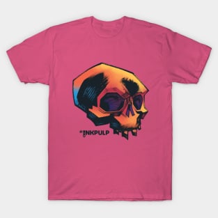 Psychedelic Inkpulp Skull 1 T-Shirt